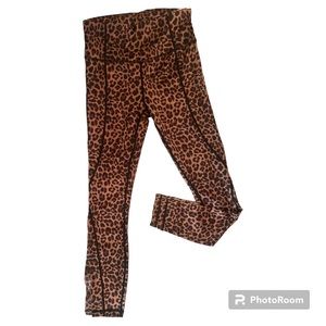 Brand new leopard print leggings size S